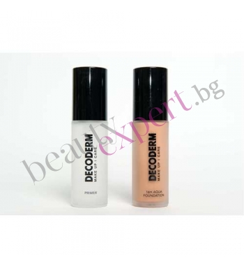 DECODERM - Диамантена основа и 16 часов хидратиращ фон дьо тен 