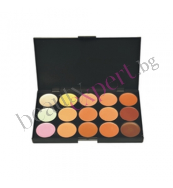 Make-Up - Палитра с 15 цвята коректор за очи