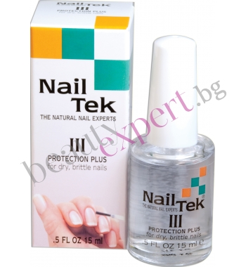 Nail Tek - Формула 3 - Защита плюс - за сухи и чупливи нокти