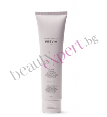 Previa - Luscious Curls Treatment - Органик маска за къдрава коса с Бораго 150 мл 